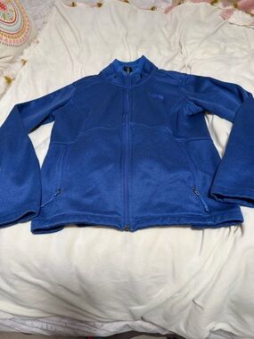 The North Face Royal Blue Full‑Zip Fleece Jacket Women’s Medium